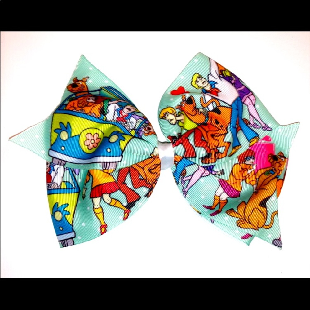 Large Scooby Doo Bow ✨FREE SHIPPING ON 5+ BOWS✨